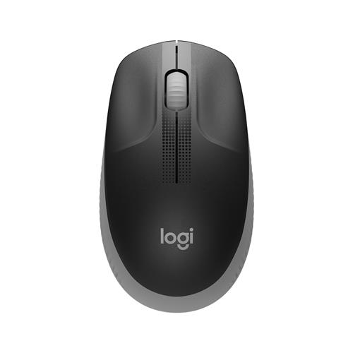 Logitech M190 Full-size wireless mouse Ambidextrous Optical RF Wireless 1000 DPI Grey