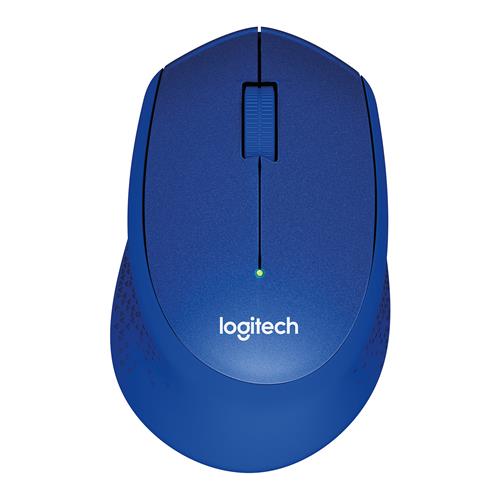 Logitech M330 Silent Plus Right-hand Optical RF Wireless 1000 DPI Blue
