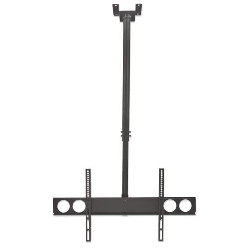 Manhattan Ceiling Mount for TV & Monitors For screens: 37" to 75" Adjustable height: 105-156 cm VESA compatability: all between 200x200 to 800x400mm - check the dimensions of the four mounting holes on back of screen to ensure it fits Max 50kg L