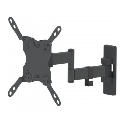 Manhattan Wall Mount for TV & Monitors (Full Motion) For screens 13" to 42" VESA compatibility: all between 75x75mm to 200x200mm - check the dimensions of the four mounting holes on back of screen to ensure it fits Max 20kg Black Bracket