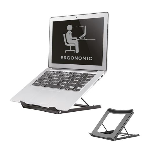 Neomounts NSLS075BLACK Laptop stand 10-16" - foldable - compact - universal