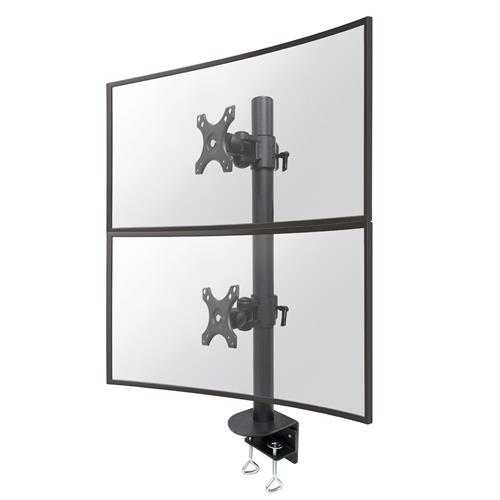 Neomounts FPMA-D960DVBLACKPLUS Monitor arm 17-49" - vertical installation Clamp 15 kg 43.2 cm (17") 124.5 cm (49") 100 x 100 mm Black