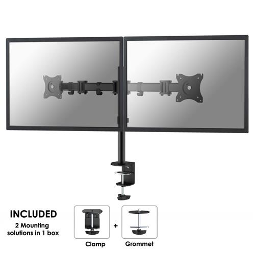 Neomounts NM-D135DBLACK Monitor arm 10-27"