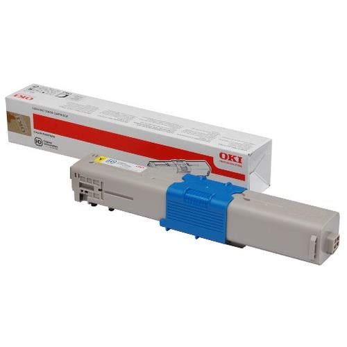 OKI 46508713. Colour toner page yield: 1500 pages Printing colours: Yellow Quantity per pack: 1 pc(s)