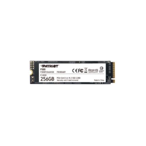 Patriot Memory P300P256GM28. SSD capacity: 256 GB SSD form factor: M.2 Component for: PC/Laptop