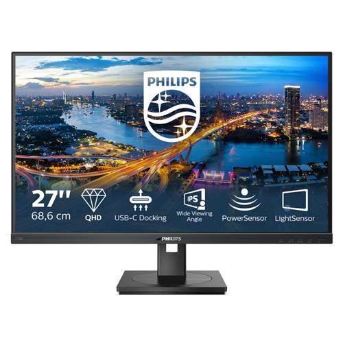Philips B Line 276B1/75 computer monitor 68.6 cm (27") 2560 x 1440 pixels Full HD LED Black