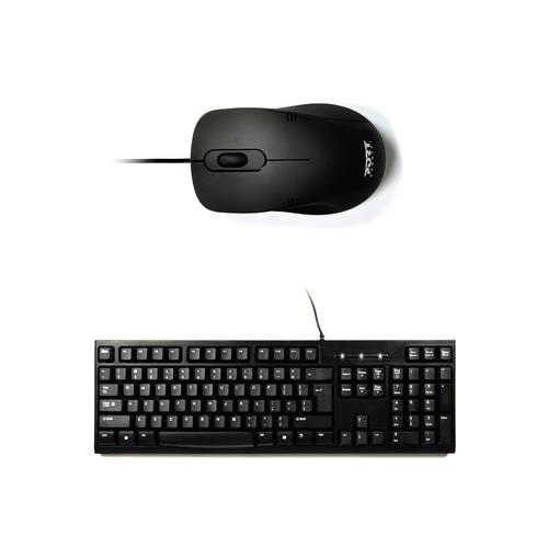 Port Designs 900900-UK Full-size (100%) Wired USB QWERTY Black Mouse included