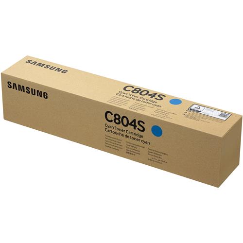 Samsung CLT-C804S Cyan Original Toner Cartridge. Printing colours: Cyan Quantity per pack: 1 pc(s)