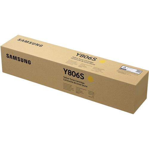 Photos - Ink & Toner Cartridge Samsung CLT-Y806S Yellow Original Toner Cartridge SS728A 