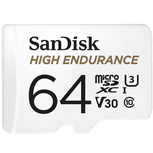 Sandisk High Endurance 64 GB MicroSDXC Class 10 UHS-I 100 MB/s 40 MB/s