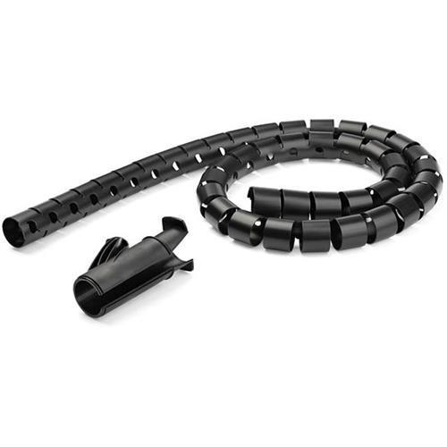 Photos - Cable (video, audio, USB) Startech.com 1.5 m Cable-Management Sleeve - Spiral - 45 mm (1.8 in.) Diameter CMSCOILED3 (4.9 ft.)