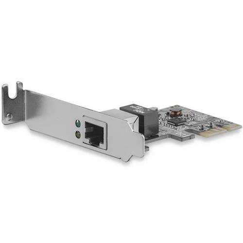 StarTech.com 1 Port PCI Express PCIe Gigabit NIC Server Adapter Network Card - Low Profile. Internal. Connectivity technology: Wired Host interface: PCI Express Interface: Ethernet. Maximum data transfer rate: 1000 Mbit/s