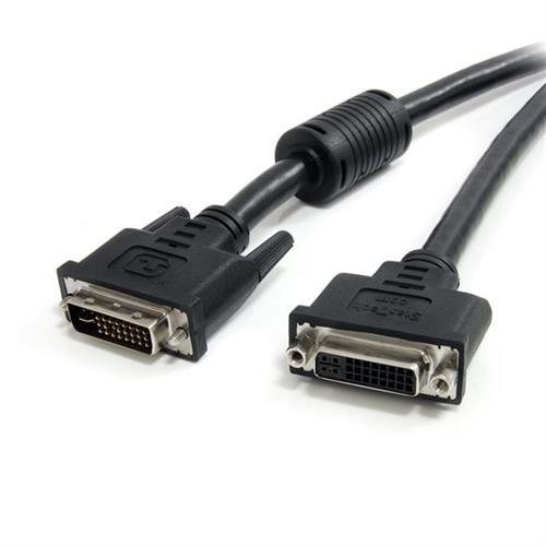 Photos - Cable (video, audio, USB) Startech.com 10 ft DVI-I Dual Link Digital Analog Monitor Extension Cable M/F DVIIDMF10 
