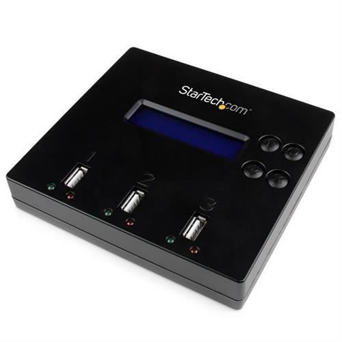 Photos - Card Reader / USB Hub Startech.com Standalone 1 to 2 USB Thumb Drive Duplicator and Eraser Multiple USB Flash Drive Copier System and File and Who 