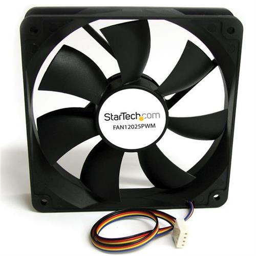StarTech.com 120x25mm Computer Case Fan with PWM Pulse Width Modulation Connector