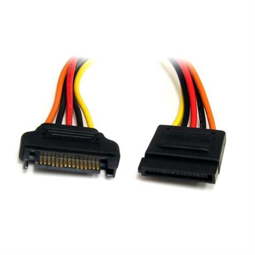 Photos - Cable (video, audio, USB) Startech.com 12in 15 pin SATA Power Extension Cable SATAPOWEXT12 