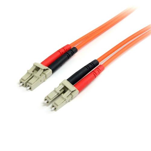 Photos - Cable (video, audio, USB) Startech.com 2m Fiber Optic Cable - Multimode Duplex 62.5/125 LSZH Fiber Jumper Cord - LC/LC FIBLCLC2 