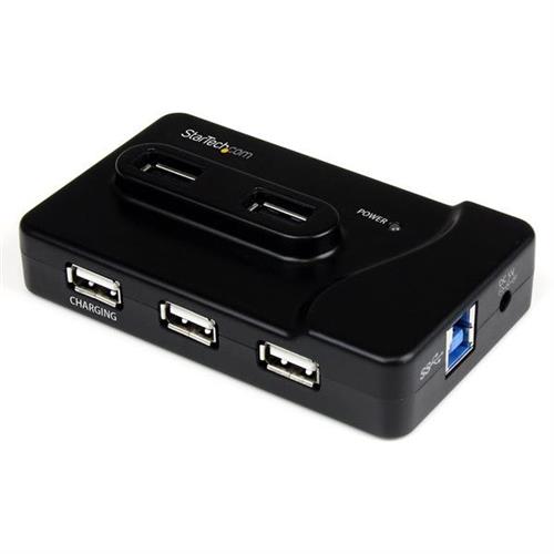 StarTech.com 6 Port USB 3.0 / USB 2.0 Combo Hub with 2A Charging Port 2x USB 3.0 & 4x USB 2.0