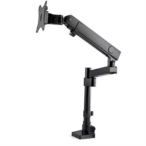 StarTech.com Desk Mount Monitor Arm with 2x USB 3.0 Ports Full Motion Single Monitor Mount up to 34" (17.6lb/8kg) VESA Display Clamp/Grommet Mount Mechanical Spring