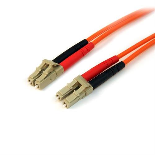 StarTech 10m Fiber Optic Cable - Multimode Duplex 50/125 - LSZH Fiber Jumper ...