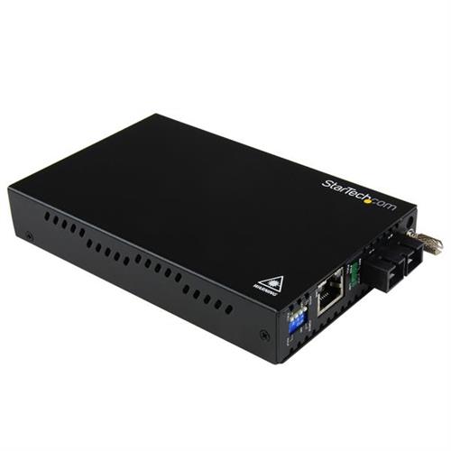 Photos - Other Components Startech.com Gigabit Ethernet Multi Mode Fiber Media Converter SC 550m - 1000 Mbps 2000 Mbit/s Gigabit Ethernet Full Half 55 