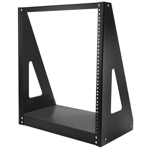 StarTech.com 2Post 12U HeavyDuty Desktop Server Rack, Small Open Frame
