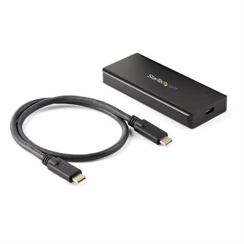 StarTech.com USB-C 10Gbps M.2 NVMe PCIe SSD Enclosure - Rugged Aluminum External M.2 PCIe M-Key Case IP67 Rated - 1GB/s Read/Write - Supports 2230/2242/2260/2280 - TB3 Compatible - Mac/PC - TAA SSD enclosure M.2 PCI Express 3.0 10 Gbit/s USB con