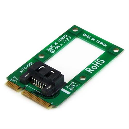 Photos - Other Components Startech.com SATA Drive to mSATA Host Adapter for 2.5in / 3.5in SATA Drives - TAA MSAT2SAT3 