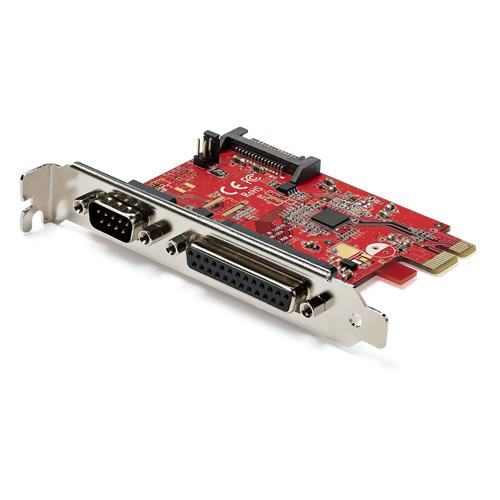 StarTech.com PCIe Card with Serial and Parallel Port PCI Express