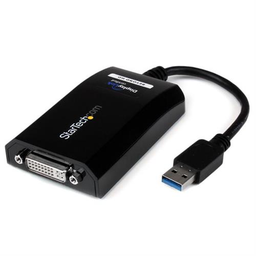 Photos - Cable (video, audio, USB) Startech.com USB 3.0 to DVI / VGA Adapter 2048x1152 USB32DVIPRO 