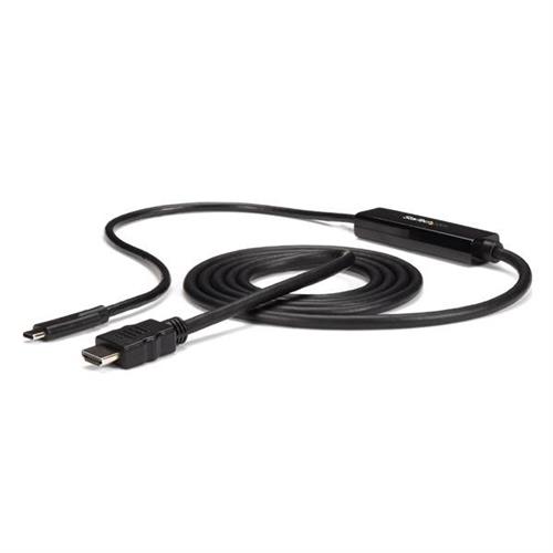 StarTech.com 3ft (1m) USB C to HDMI Cable - 4K 30Hz USB Type-C to HDMI Video Display Converter - USB-C DP Alt Mode to HDMI Monitor Adapter Cord - Thunderbolt Compatible