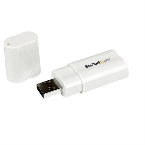 StarTech.com USB to Stereo Audio Adapter Converter - TAA
