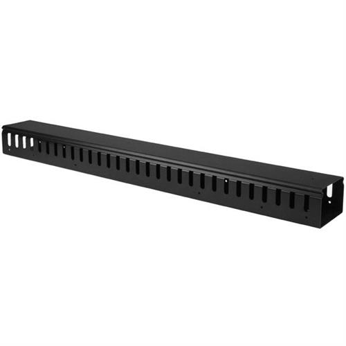 Photos - Other Network Equipment Startech.com Vertical Cable Organizer with Finger Ducts - 20U - 3 ft.. Type: Cable management panel Housing material: Plasti