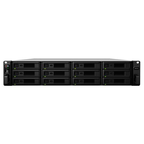 Synology RackStation RS3618xs NAS Rack (2U) Intel® Xeon® D D-1521 8 GB DDR4 0 TB DiskStation Manager Black