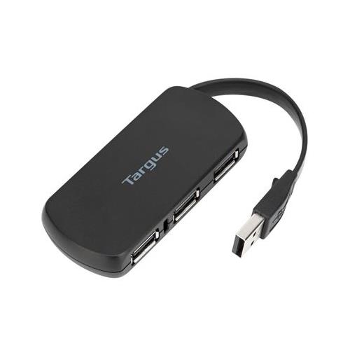 Targus ACH114EU USB 2.0 USB 2.0 480 Mbit/s Black Plastic China