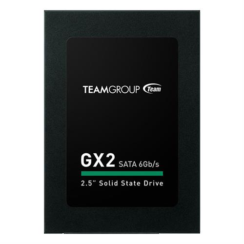Team Group GX2. SSD capacity: 256 GB SSD form factor: 2.5" Read speed: 500 MB/s Write speed: 400 MB/s Component for: PC