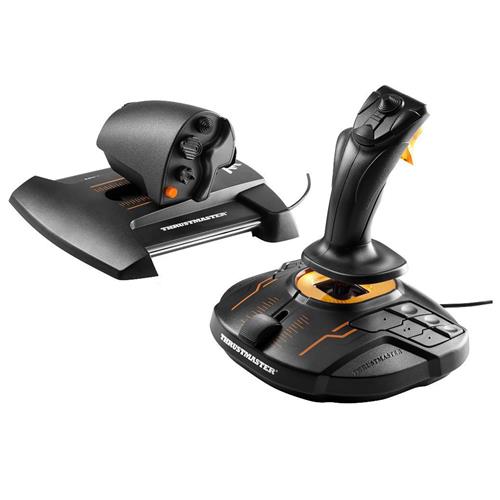 Thrustmaster T-16000M FCS Hotas Black Orange USB Joystick Analogue / Digital PC