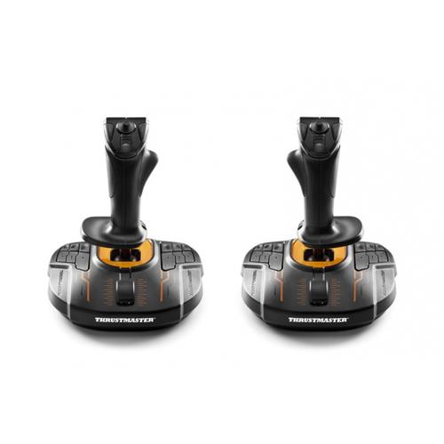 Thrustmaster T.16000M FCS SPACE SIM DUO Black Orange USB Flightstick Analogue / Digital PC