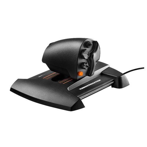 Thrustmaster TWCS Throttle Black Orange USB Motion controller Analogue / Digital MAC PC