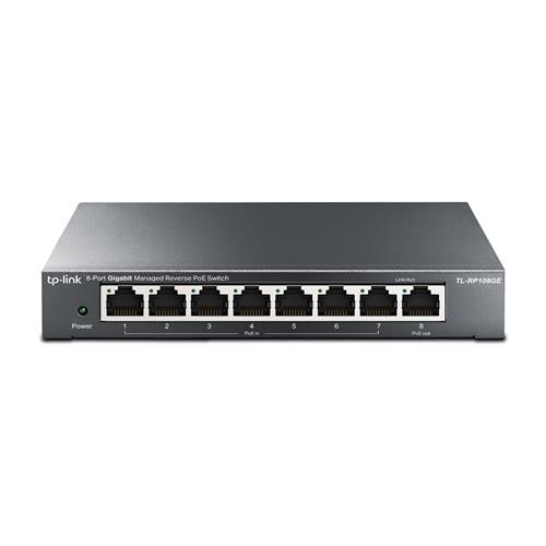 TP-Link Omada 8-Port Gigabit Managed Reverse PoE Switch