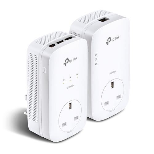 TP-Link TL-PA8033P KIT PowerLine network adapter 1300 Mbit/s Ethernet LAN White 2 pc(s)