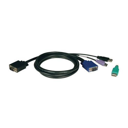 Tripp Lite P780-006 USB/PS2 Combo Cable Kit for NetController KVM Switches B040-Series and B042-Series 6 ft. (1.83 m)