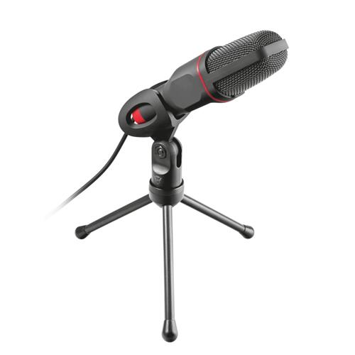 Trust GXT 212 Black Red PC microphone
