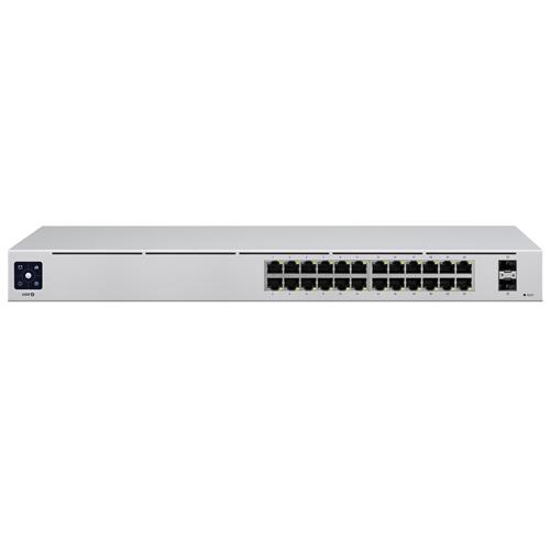 Ubiquiti Networks UniFi USW-24 Managed L2 Gigabit Ethernet (10/100/1000) Non Power over Ethernet (PoE) Rack mounting