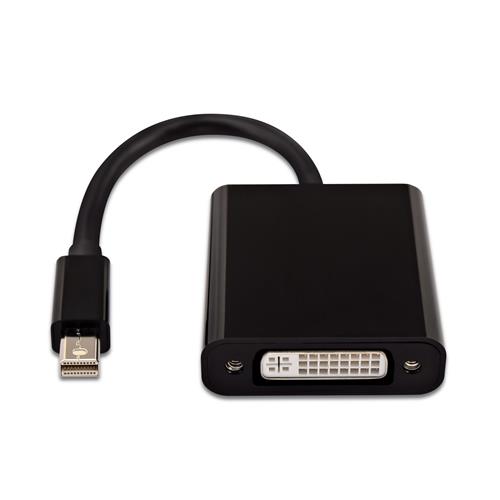 Photos - Cable (video, audio, USB) V7 Black Video Adapter Mini DisplayPort Male to DVI-D Male CBL-MD1BLK-5E 