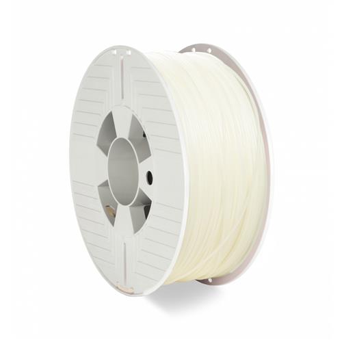Verbatim 55317. Printing material: Polylactic acid (PLA) Printing colours: Neutral Brand compatibility: Any brand. Weight: 1 kg Thickness: 1.75 mm Wire length: 335 m. Quantity per pack: 1 pc(s) Package type: Box