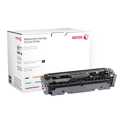 Everyday Black Remanufactured Toner by Xerox compatible with HP 410X (CF410X) High capacity