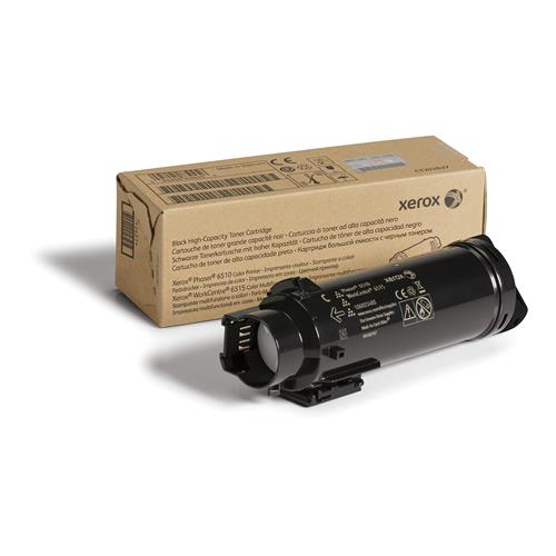 Xerox Genuine Phaser 6510 WorkCentre 6515 Black High capacity Toner Cartridge (5500 Pages) - 106R03480