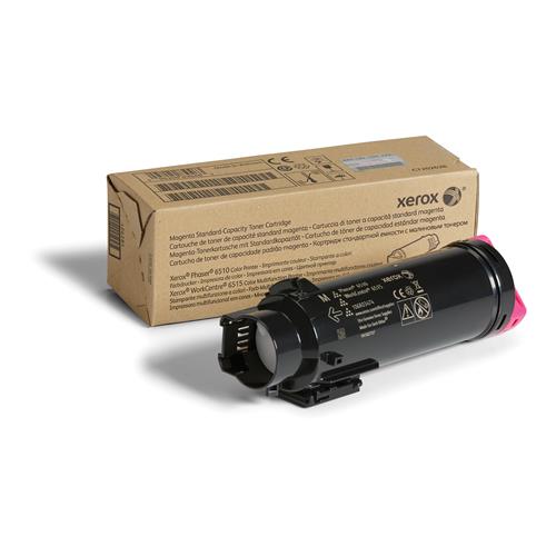 Xerox Genuine Phaser 6510 WorkCentre 6515 Magenta Standard capacity Toner Cartridge (1000 Pages) - 106R03474