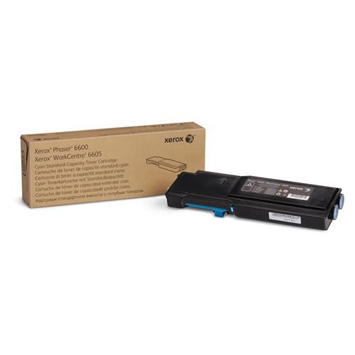Xerox Genuine Phaser 6600 WorkCentre 6605 Cyan Standard capacity Toner Cartridge